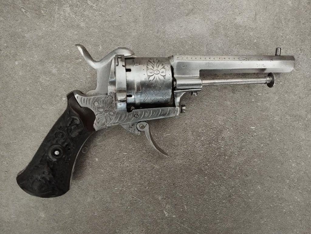 Antieke penvuur revolver, Ophalen of Verzenden