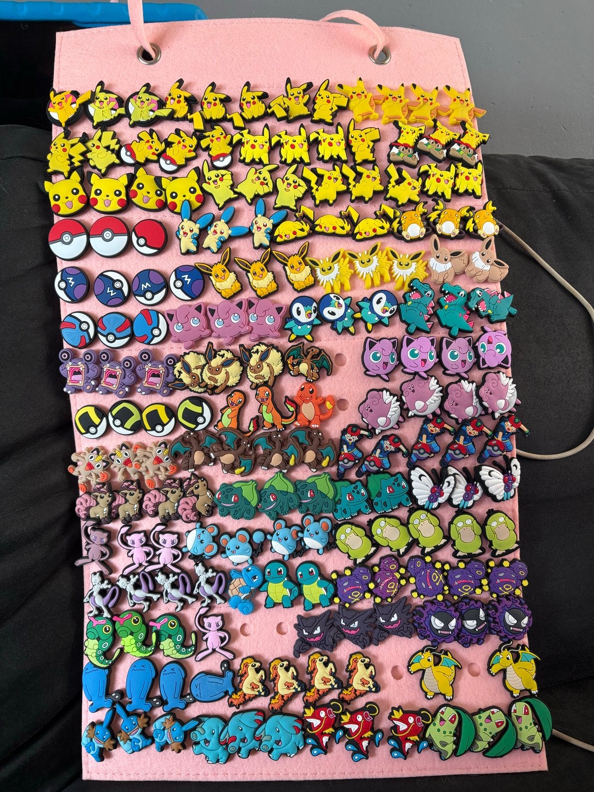 Grote collectie Pokémon Crocs bedels - Jibbitz, Ophalen of Verzenden, Zo goed als nieuw, Jongen of Meisje
