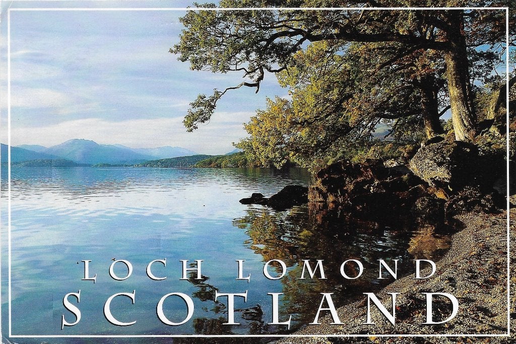 Ansichtkaart  	Loch Lomond (Schotland)	Panorama, Verzamelen, Verzenden, 1980 tot heden, Gelopen, Engeland