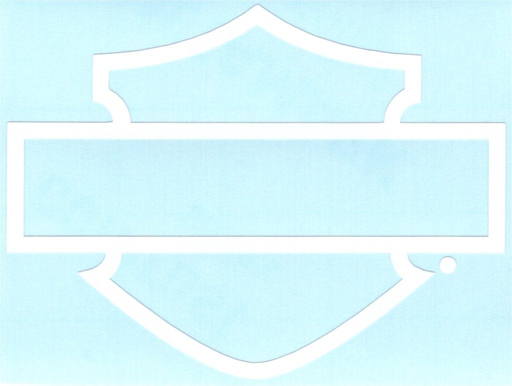 Harley Davidson Schild sticker #5, Motoren, Verzenden