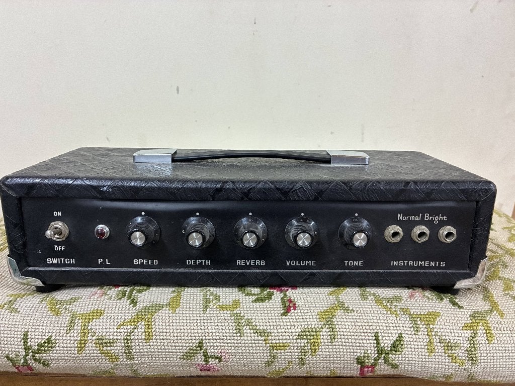 Kingston Piggyback Vintage japanse gitaarversterker, Ophalen of Verzenden, Gebruikt, Gitaar, Minder dan 50 watt