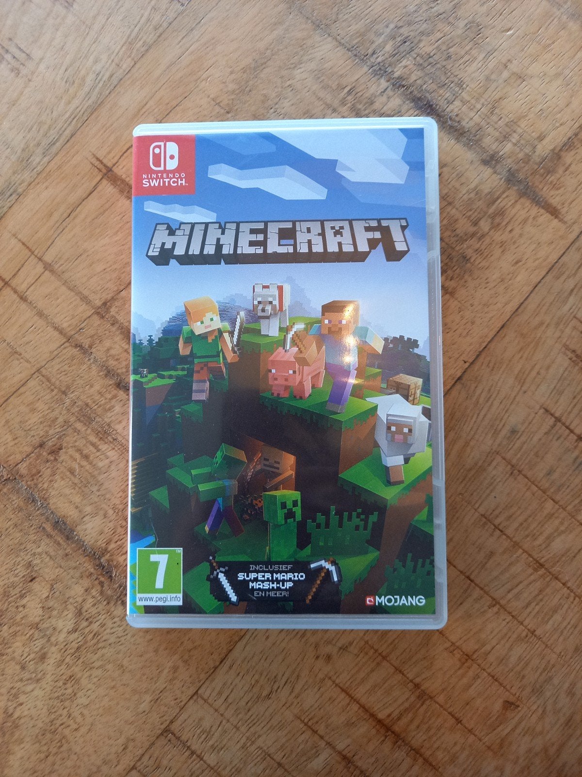 Minecraft nintendo, Zo goed als nieuw, Eén computer, 3 spelers of meer, Vanaf 7 jaar