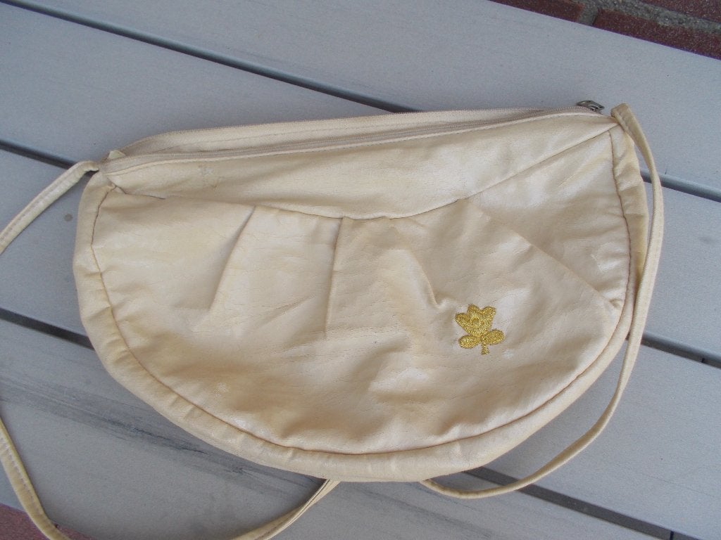 Eenvoudig Vintage Schoudertasje > 55 jaar, Ophalen of Verzenden, Zo goed als nieuw, Overige kleuren, Handtas