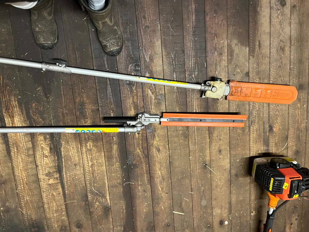 Timbertech MF52 4-in-1 Benzine Multitool (Gebruikt), Ophalen, Gebruikt, 30 tot 50 cm, Benzine