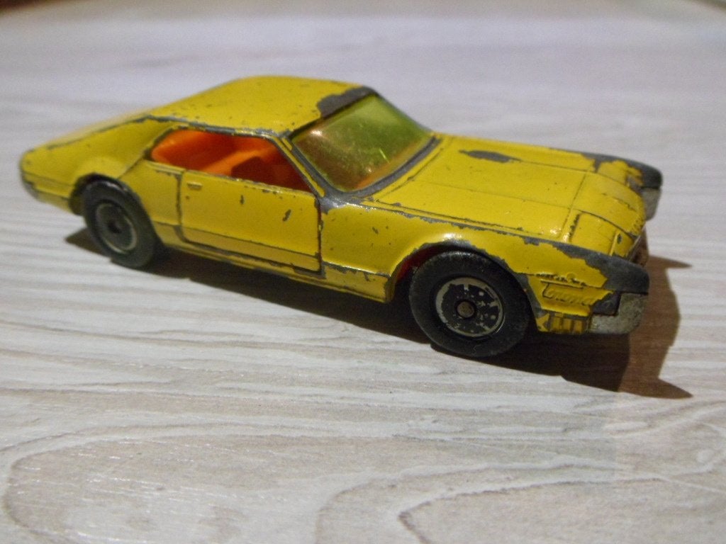 Siku V267 - Oldsmobile Toronado [geel] 1/55, Ophalen of Verzenden, Gebruikt, Auto