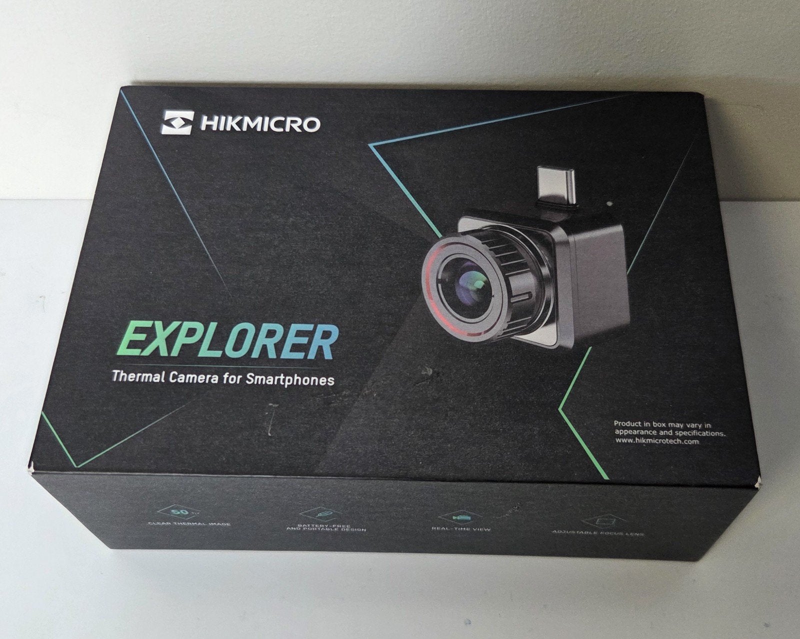 Hikmicro E20Plus Warmtebeeldcamera USB-C voor Smartphone, Ophalen of Verzenden, Zo goed als nieuw