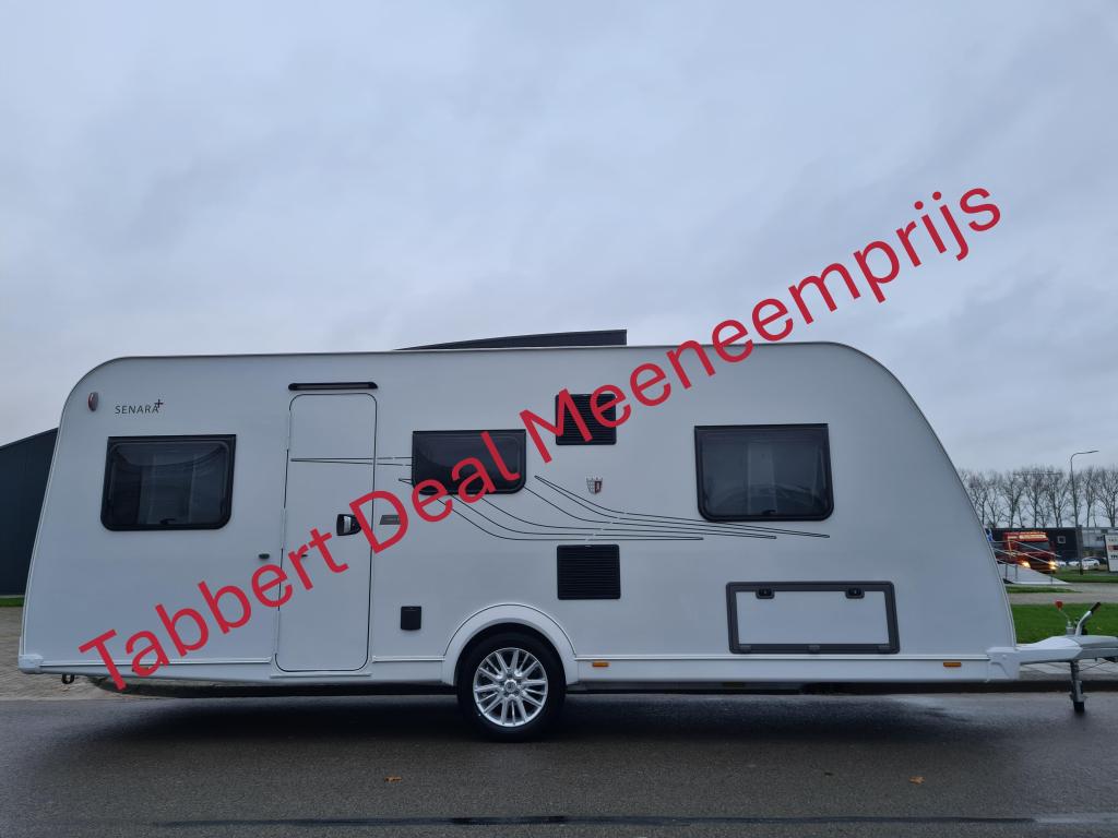 Tabbert Senara 550 E Meeneemprijs, Caravans en Kamperen, Caravans, Schokbreker, Rondzit, Tabbert, Bedrijf