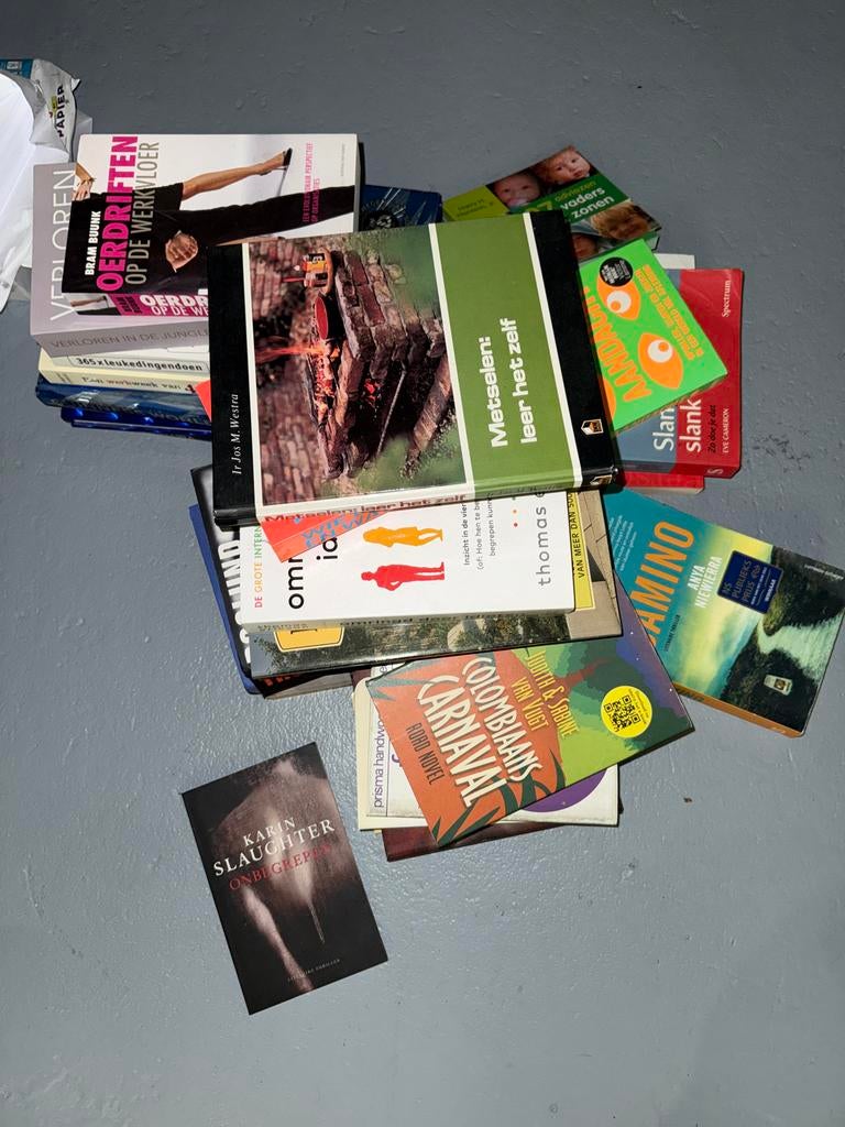 Diverse boeken: Fictie, non-fictie en thrillers, Ophalen of Verzenden, Gelezen, Nederland