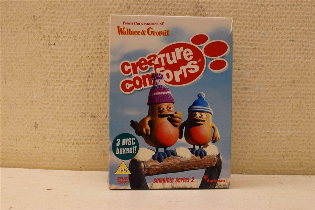 3 stuks DVD boxset Creature comforts 45178, Cd's en Dvd's, Cd's | Overige Cd's, Gebruikt, Boxset, Ophalen of Verzenden