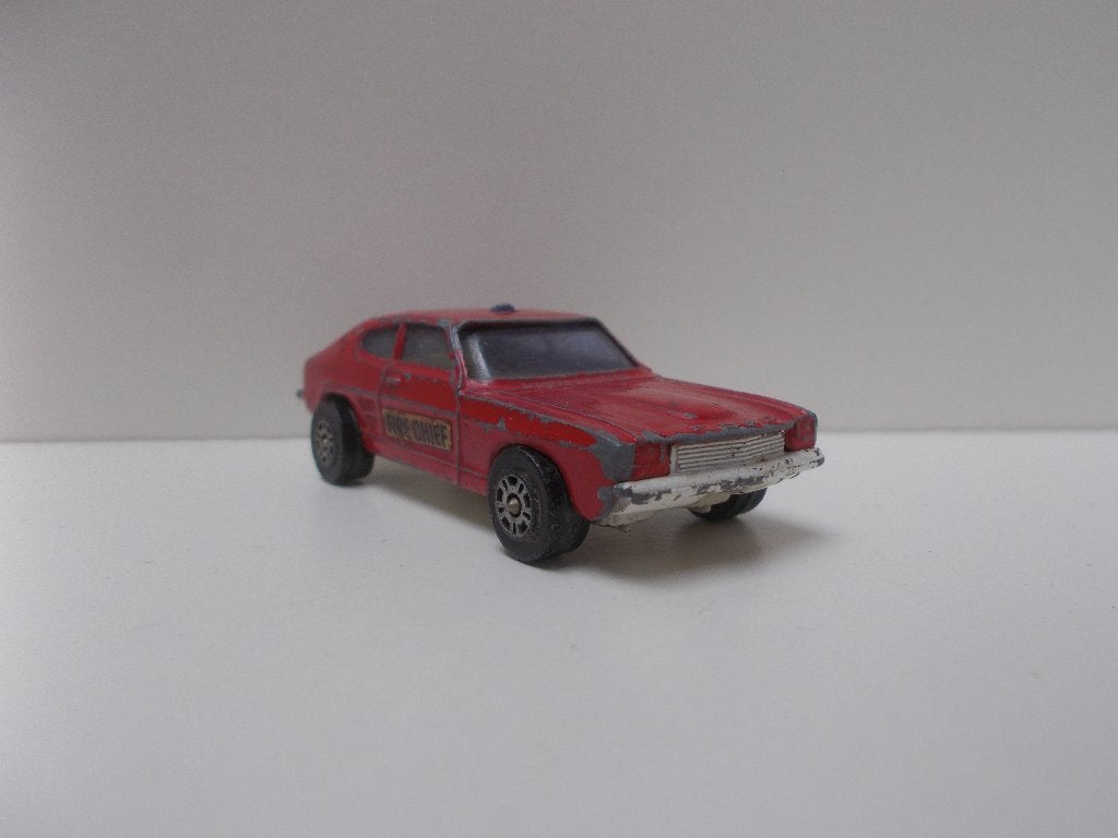 6353 Ford Capri Fire Chief Corgi Juniors Whizzwheels, Ophalen of Verzenden, Gebruikt, Auto