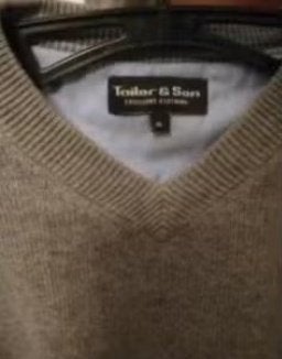 nog eigenlijk Nieuwe Tailor & son Trui 100% Katoen Grijs XL, Ophalen of Verzenden, Zo goed als nieuw, Maat 56/58 (XL), Grijs