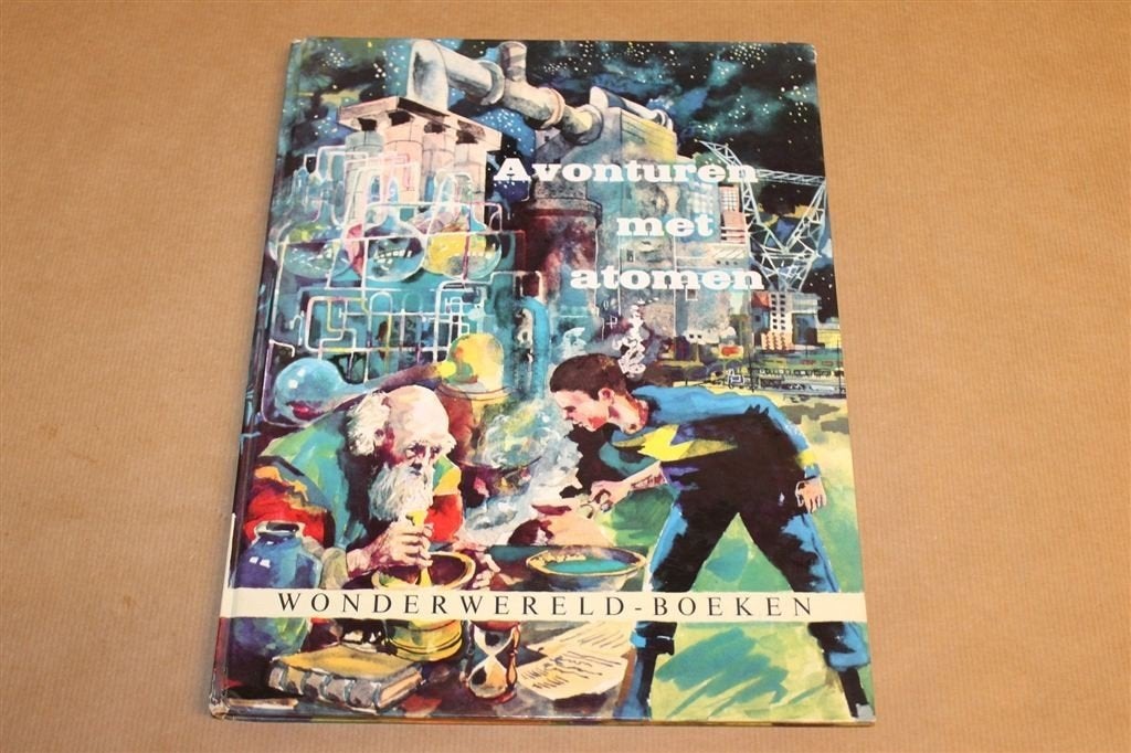 Avonturen met Atomen — Compleet Plaatjesalbum 1957, Ophalen of Verzenden, Gelezen