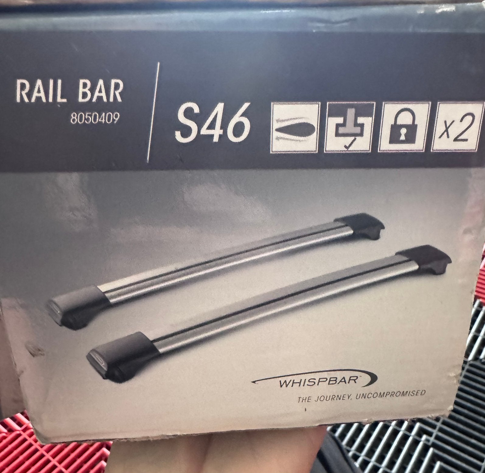 Whispbar Yakima dakdragers S46, Auto diversen, Ophalen of Verzenden, Gebruikt