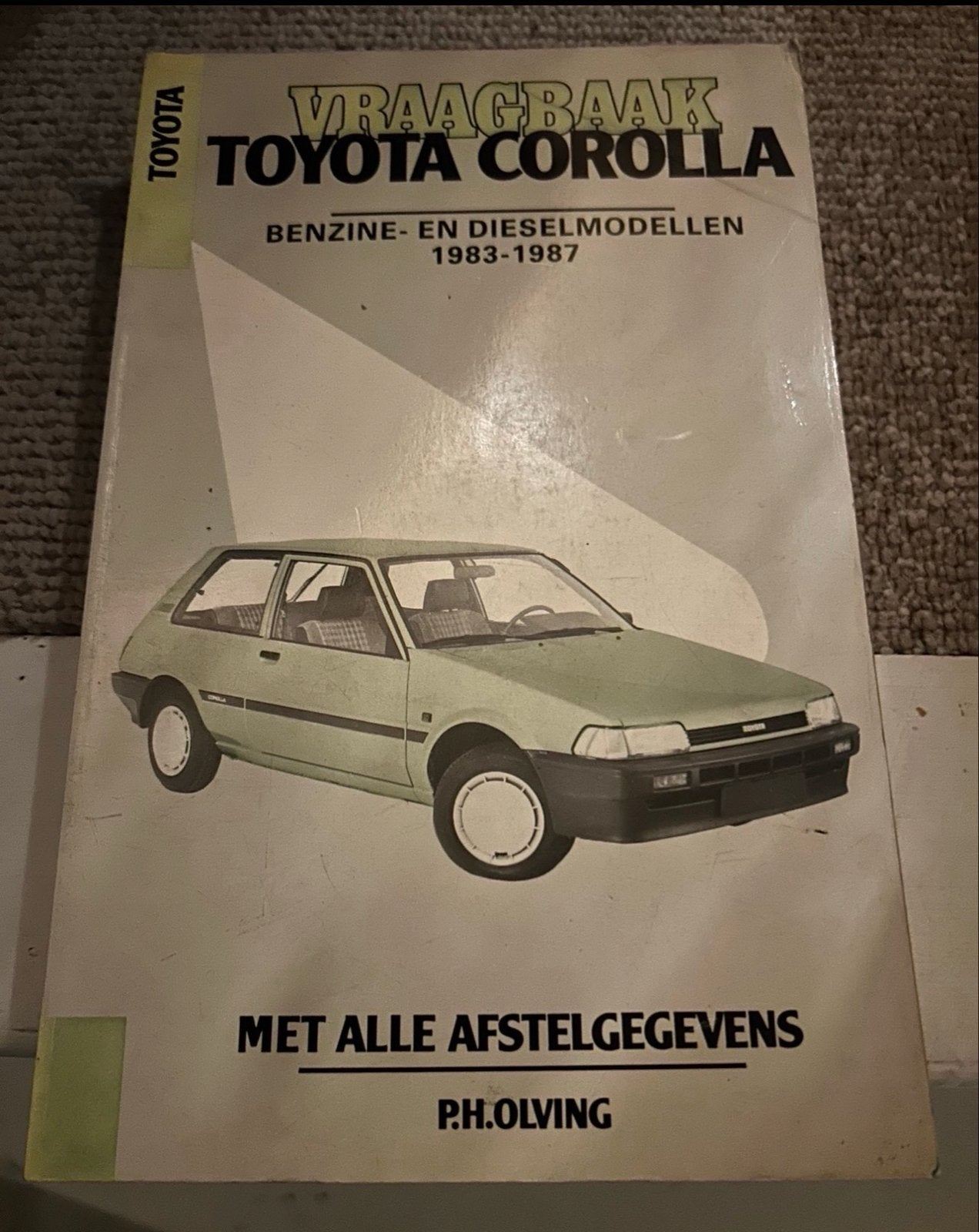Vraagbaak Toyota Corolla Benzine- en Dieselmodellen 1983-198, Ophalen of Verzenden