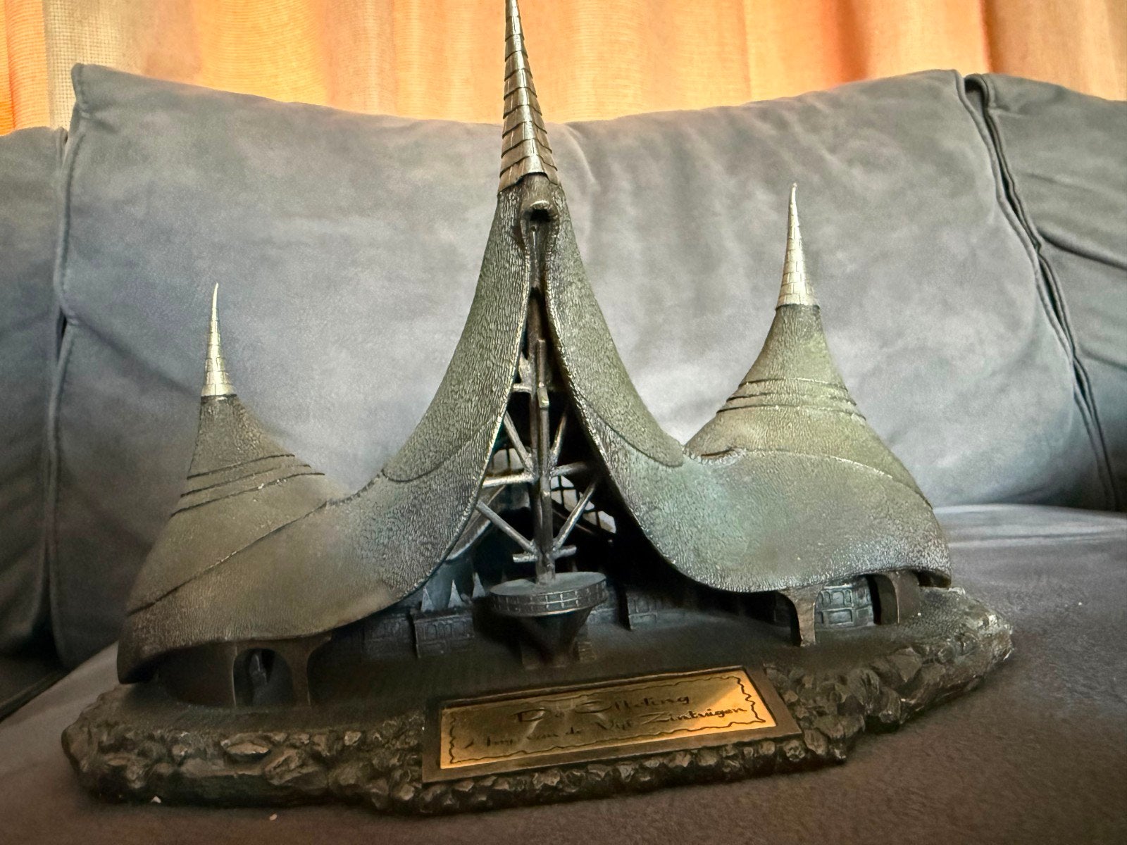 Huis van de 5 zintuigen bronzen beeld efteling, Verzamelen, Efteling, Ophalen, Zo goed als nieuw, Beeldje of Poppetje
