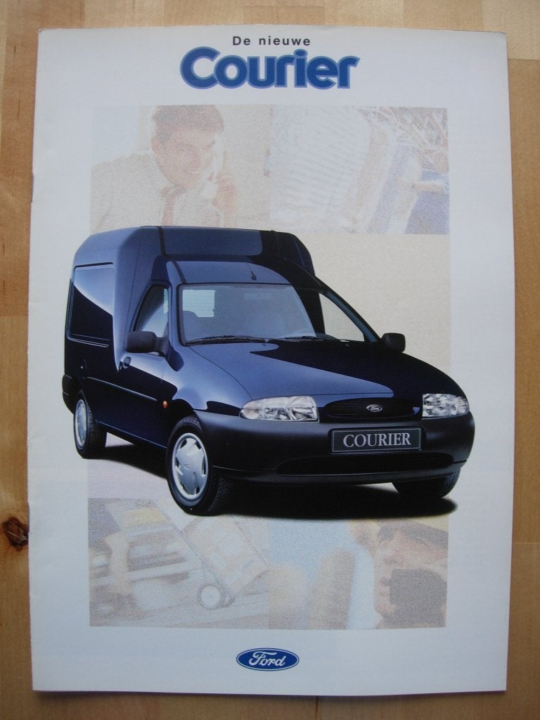 Ford Courier & Escort Van Brochure 1995, Boeken, Auto's | Folders en Tijdschriften, Ford, Verzenden, Zo goed als nieuw, Ford