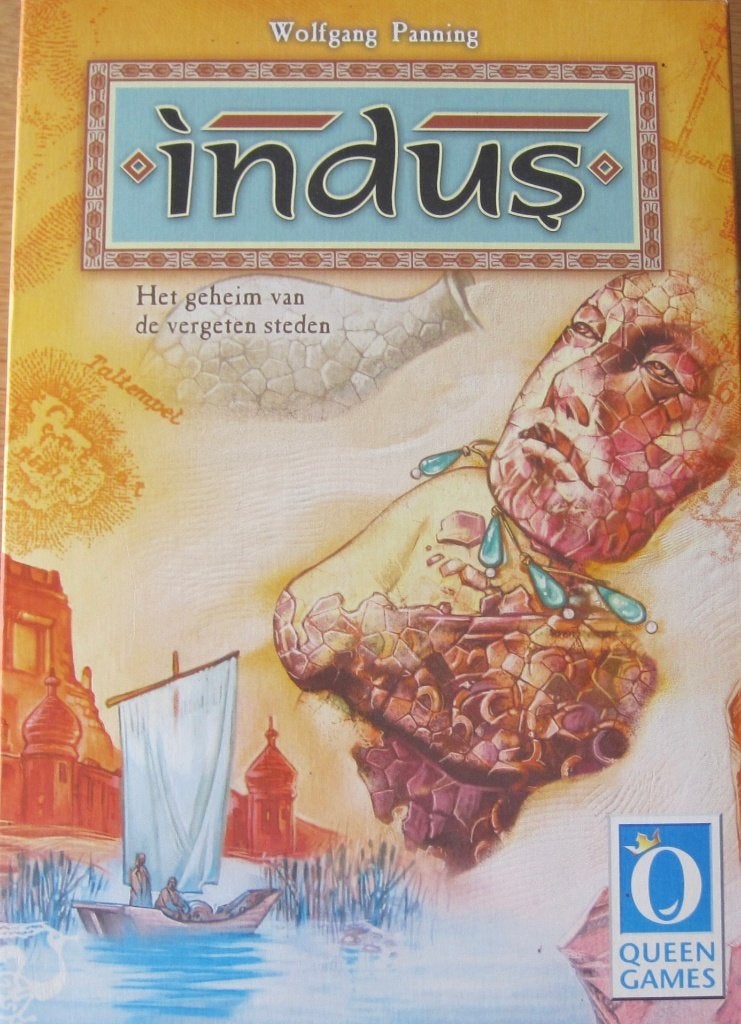 bordspel Indus - 2004, Een of twee spelers, Ophalen of Verzenden, Zo goed als nieuw, Queen Games