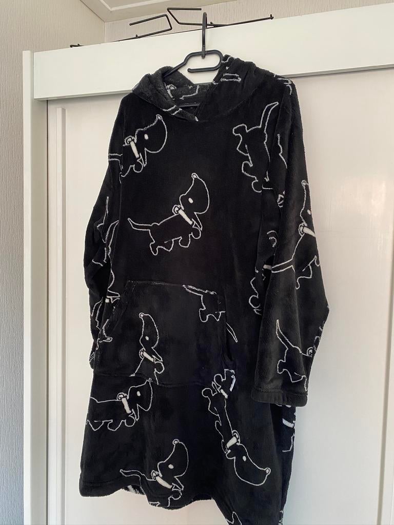 Zwarte Hoodie met Takkie en Siepie erop. Nieuw., Ophalen of Verzenden, Nieuw