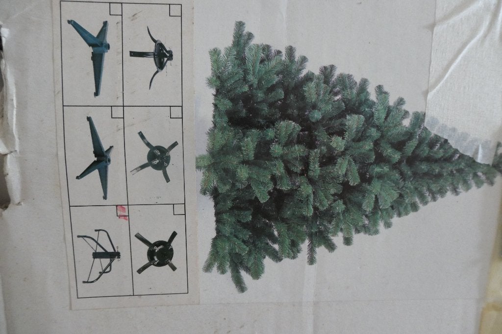 Kunstkerstboom, Ophalen of Verzenden, Zo goed als nieuw