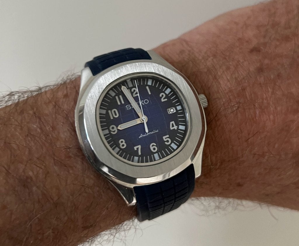 seiko mod. horloge, Overige merken, Staal, Polshorloge, Kunststof