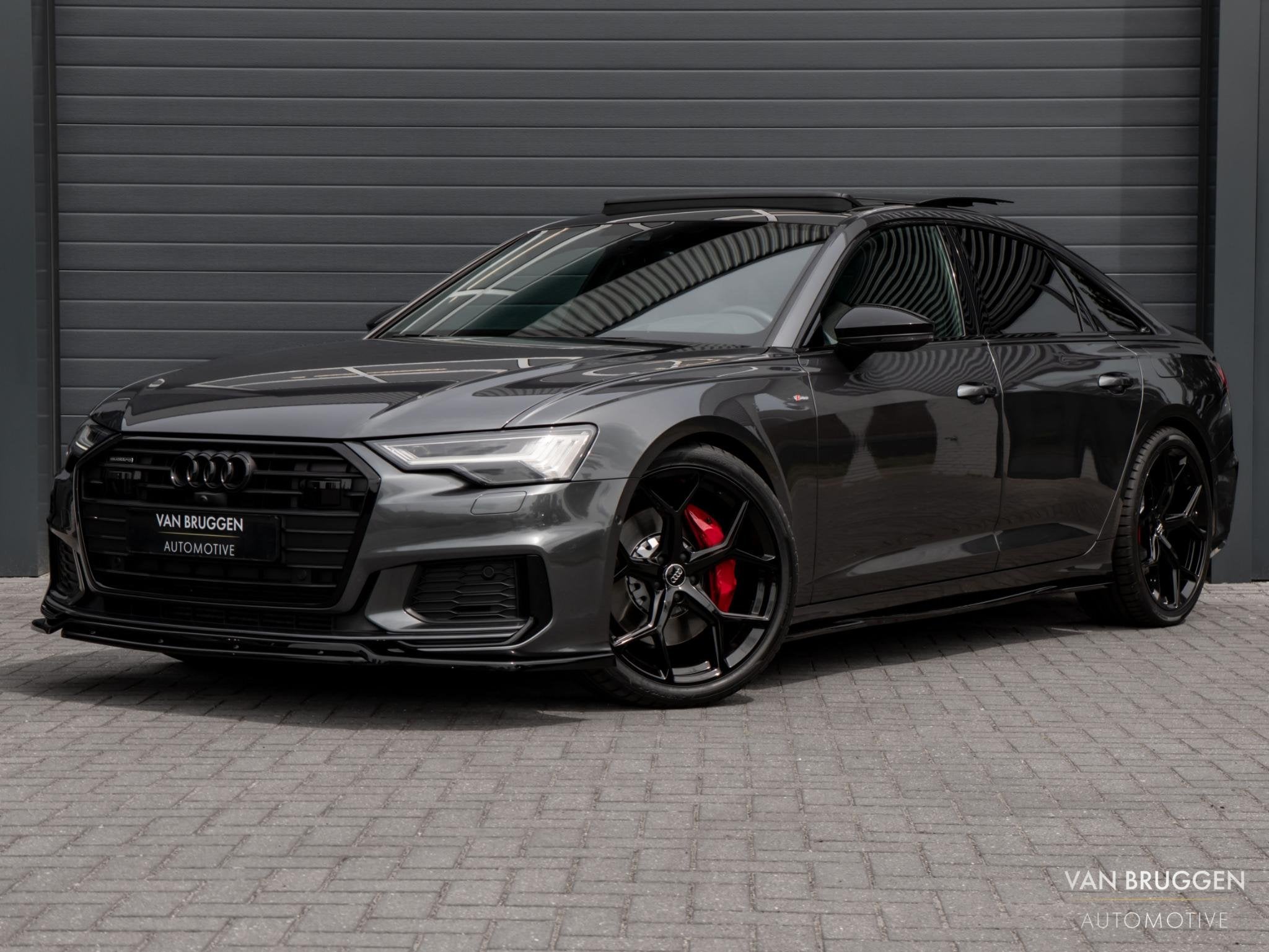 Audi A6 Limousine 55 TFSI e quattro S-Line Pano RS-Stoelen 3, Auto's, Audi, Automaat, Dealer onderhouden, Stof, Gebruikt
