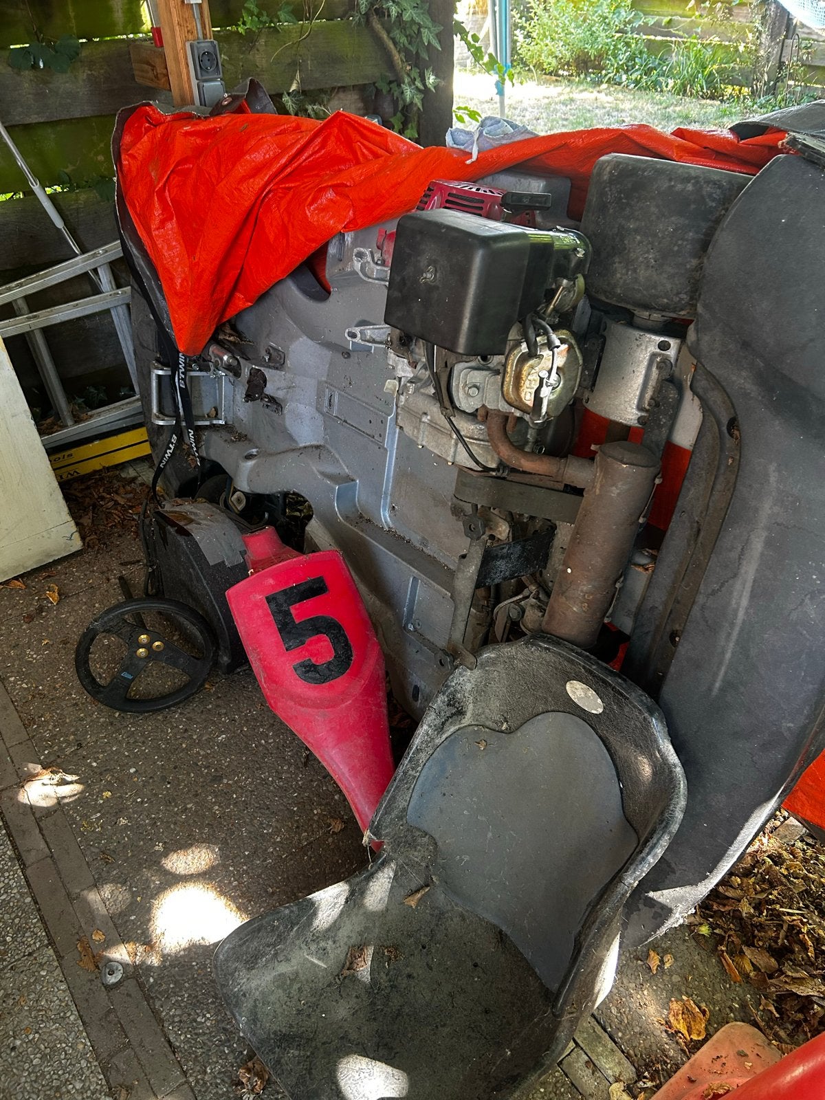 Project kart GX270, Sport en Fitness, Ophalen, Gebruikt, Onderdelen Kart
