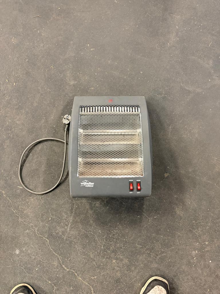 Vrijbuiter Outdoor Elektrische Kachel (Quartz) 800W, Ophalen of Verzenden, Gebruikt, Elektrische haard