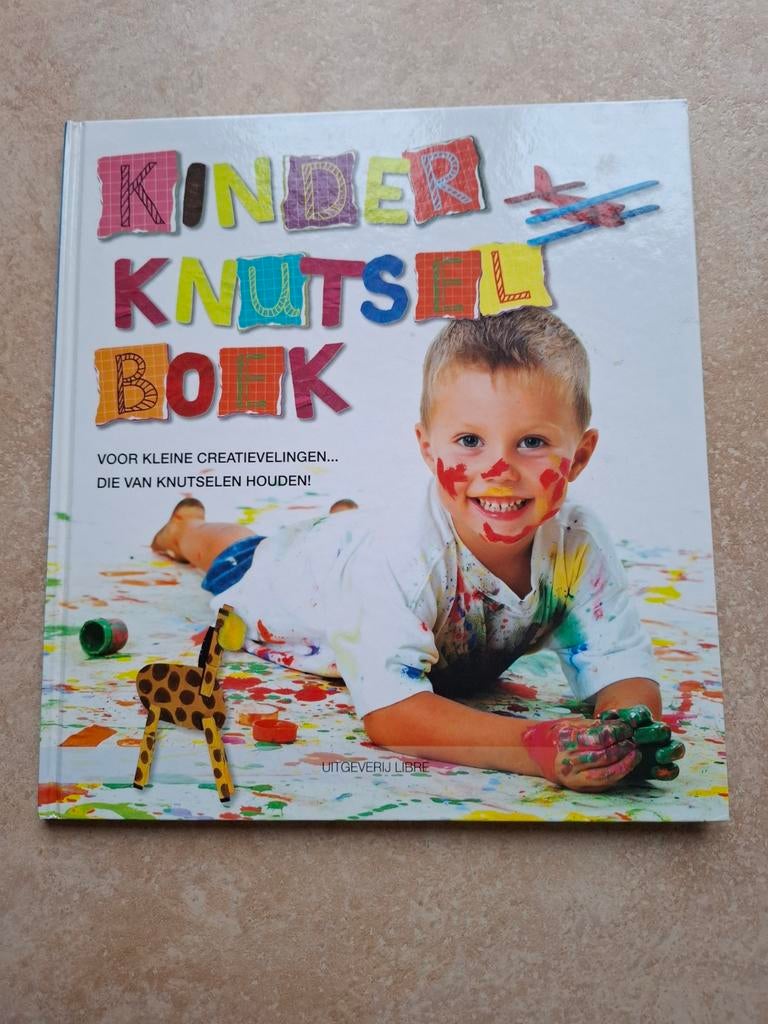 Kinder Knutselboek - Voor kleine creatievelingen, Boeken, Kinderboeken | Baby's en Peuters, Onbekend, 3 tot 4 jaar, Ophalen of Verzenden