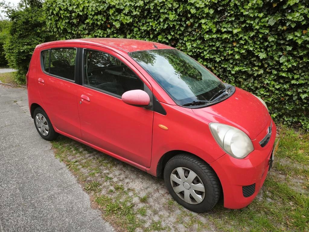 Daihatsu Cuore 1.0 5D 2008 Rood, Voorwielaandrijving, Stof, 600 kg, Zwart