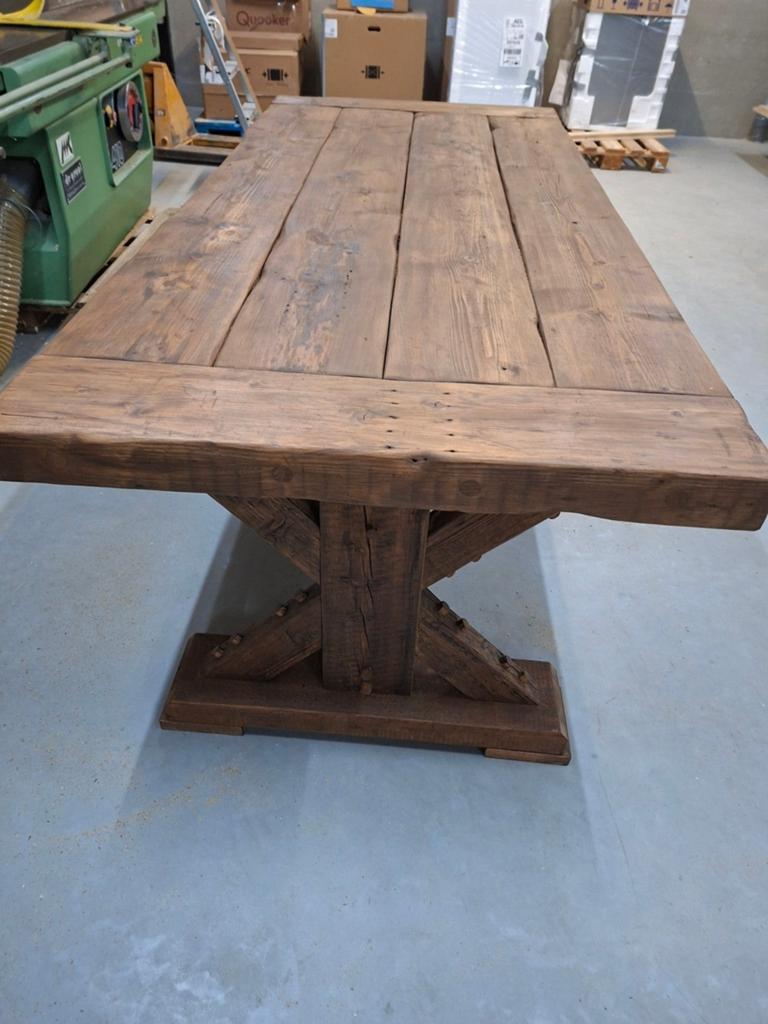 Tuintafel, kloostertafel, Tuin en Terras, Ophalen of Verzenden