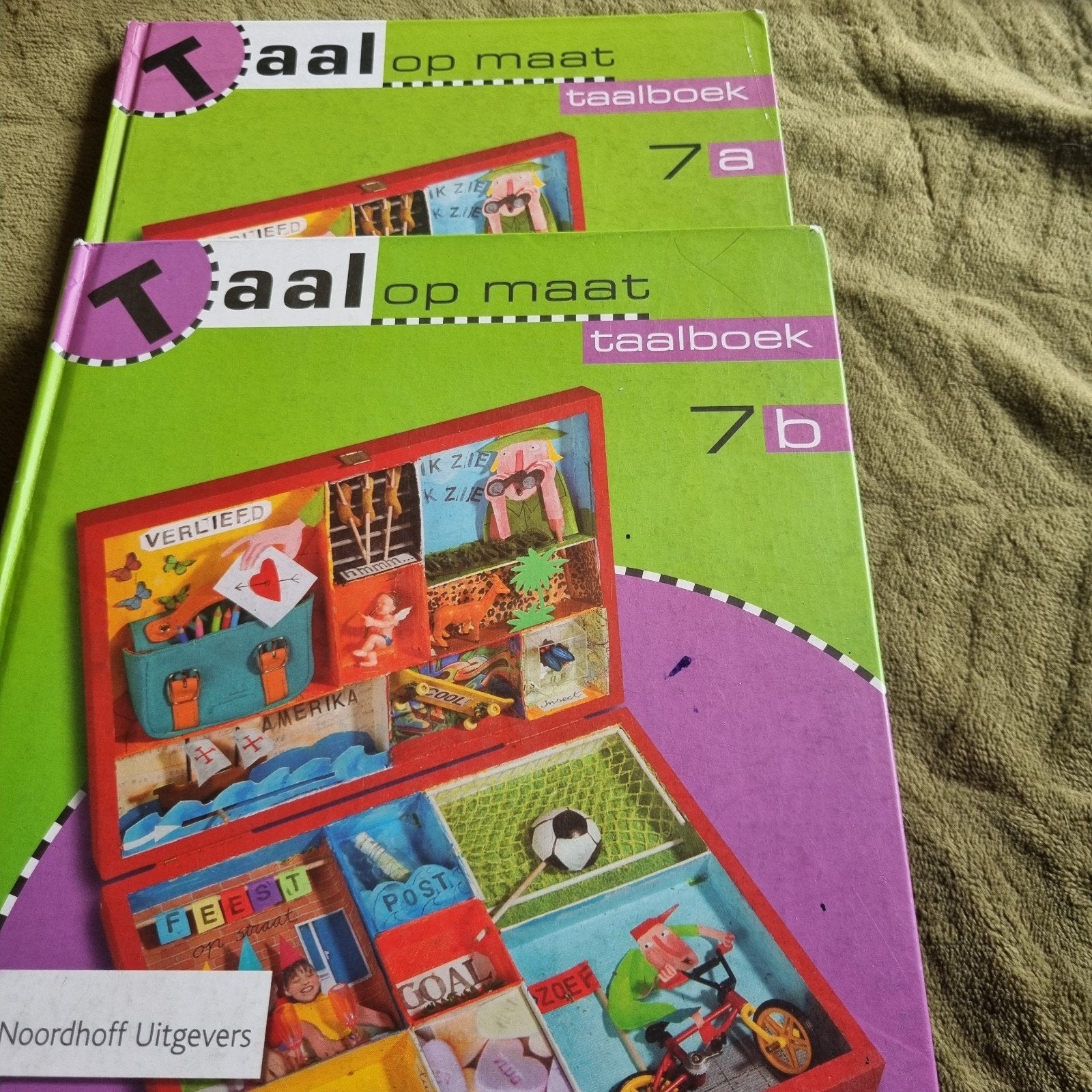 Groep 7 Taal op Maat taalboeken 7a en 7b Noordhoff taal, Ophalen of Verzenden, Gelezen, Overige niveaus, Nederlands
