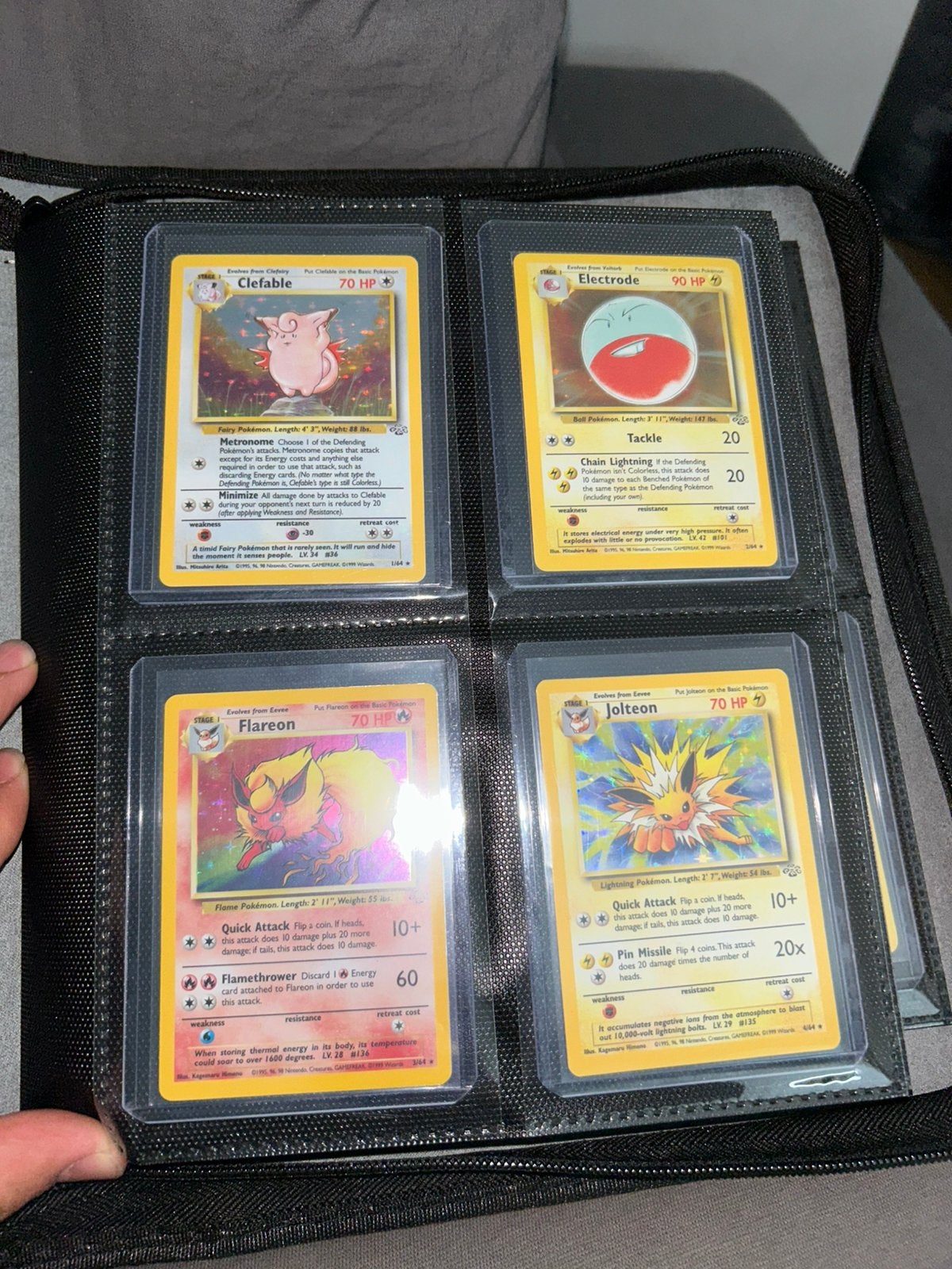 Jungle Compleet Engels(super staat!), Ophalen of Verzenden, Nieuw, Meerdere kaarten, Foil
