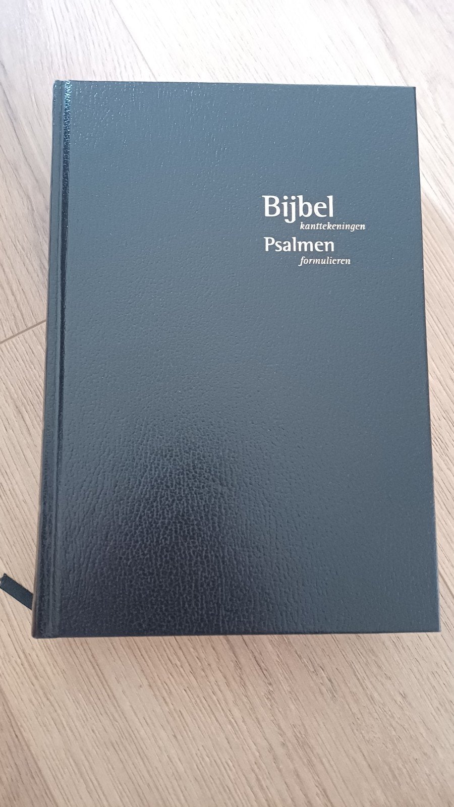 Bijbel met kanttekeningen en Psalmen, Boeken, Ophalen of Verzenden, Zo goed als nieuw, Onbekend, Christendom | Katholiek