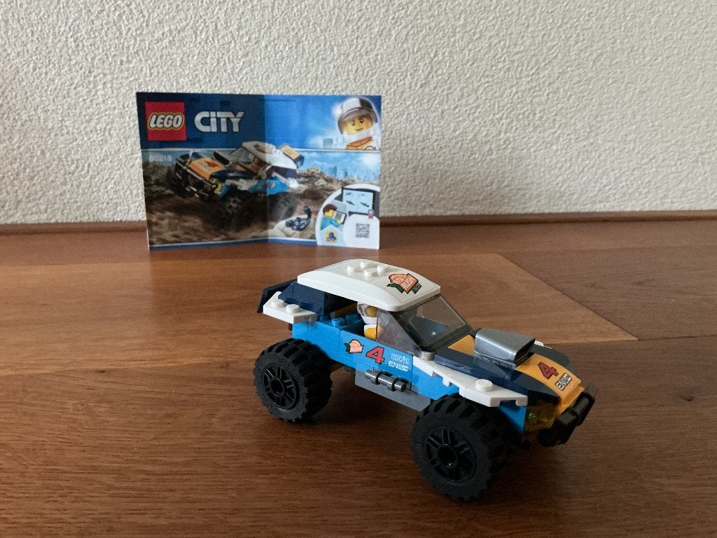 LEGO woestijn rally auto 60218, Ophalen, City, Lego, Zo goed als nieuw