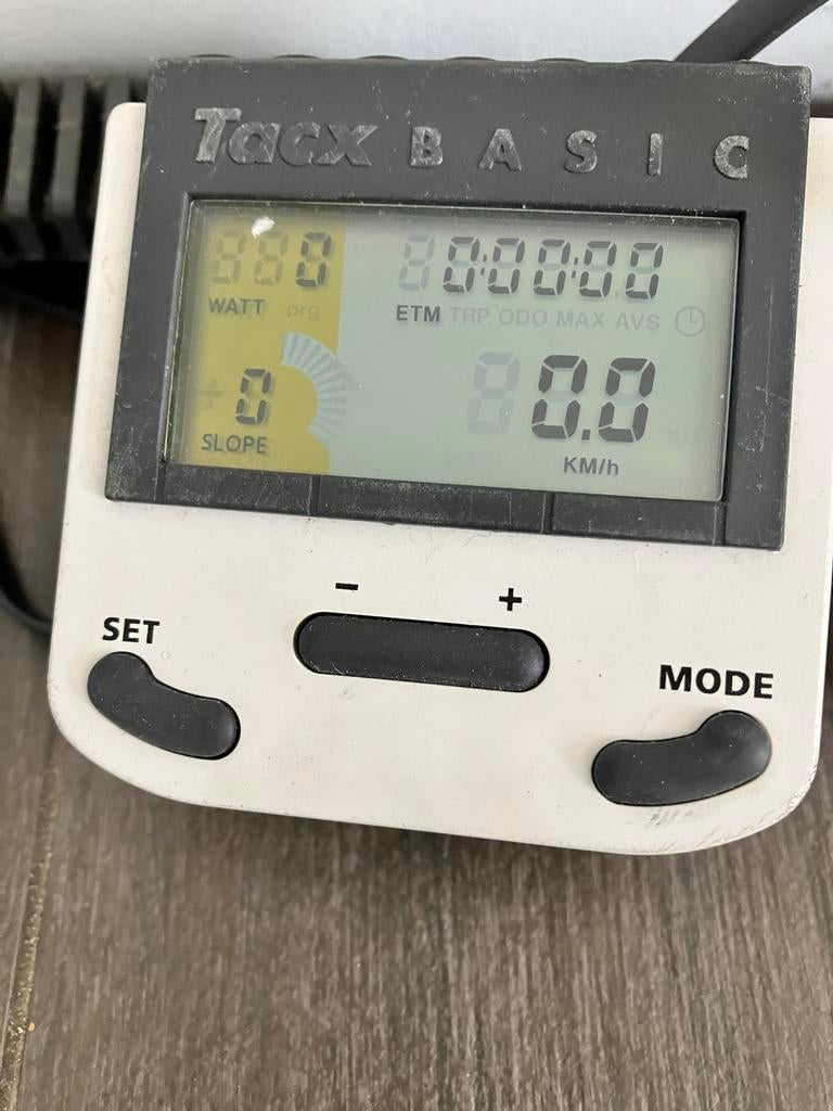 Tacx Basic CycleForce fietstrainer met computer, Ophalen, Gebruikt, Overige typen, Staal