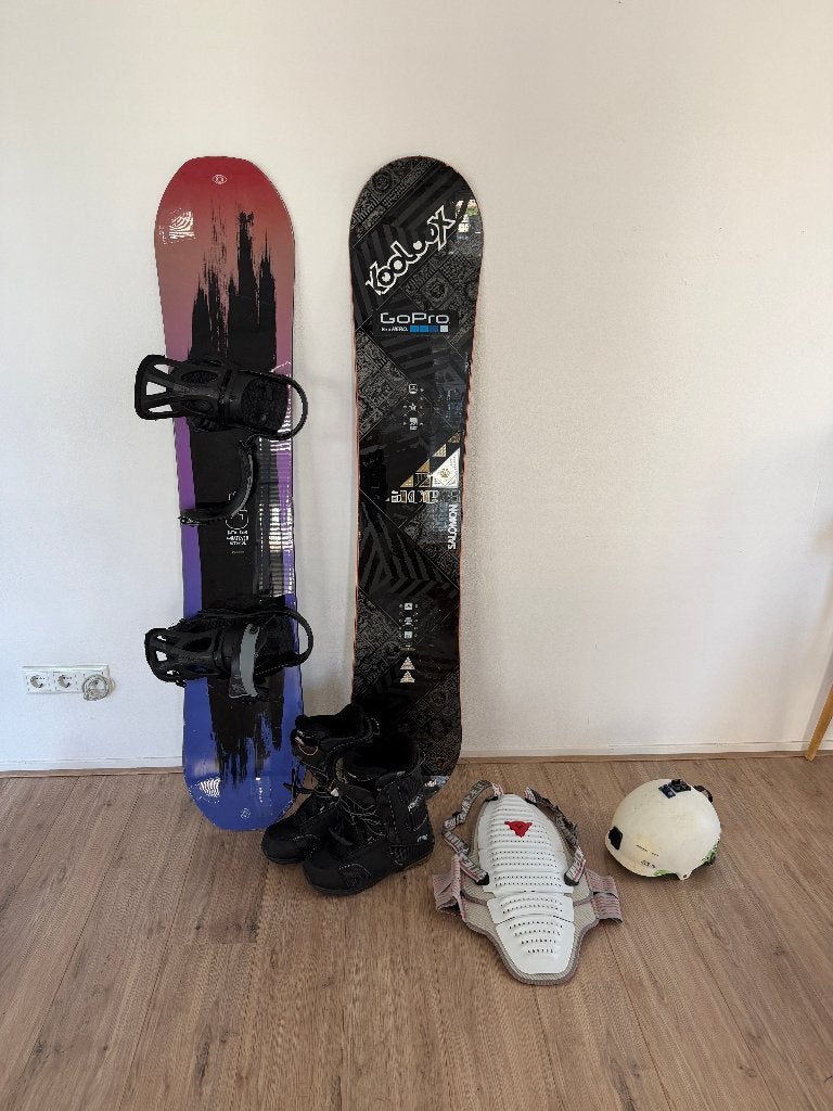 Snowboard Bataleon / Salomon / Nitro Boots size 45 / set!, Ophalen, Gebruikt, Board
