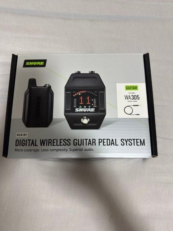 Shure GLXD16+ draadloos systeem, Ophalen of Verzenden, Nieuw, Zangmicrofoon, Draadloos
