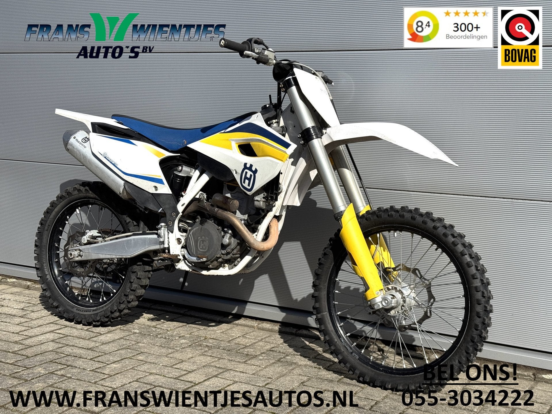 Husqvarna FE 350 | 92 uur | 4-Takt | Elektrische start | Vor, Motoren, Bedrijf, Laan van de Dierenriem 44
7324AA  APELDOORN, NL