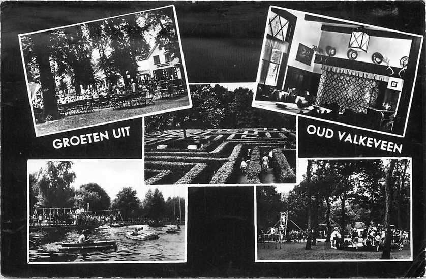 300-228-015 Groeten uit Oud Valkeveen, Verzenden, Voor 1920, Noord-Holland