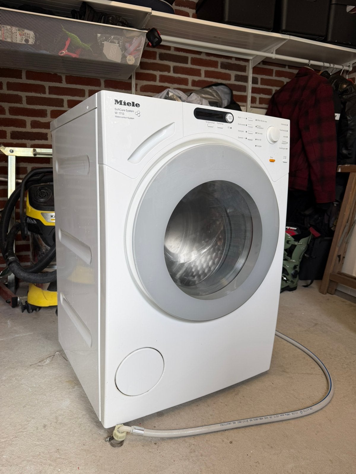 Miele softcare system w1713 wasmachine, Witgoed en Apparatuur, Ophalen, Gebruikt, Bovenlader, Energieklasse A of zuiniger