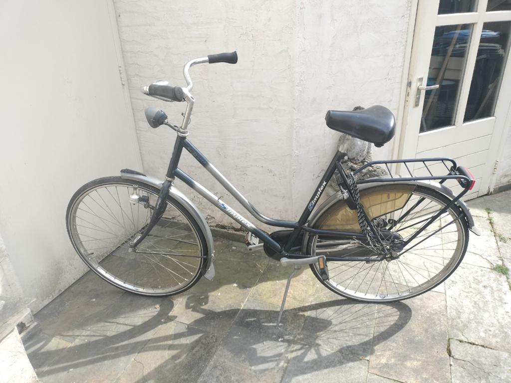 Simplex dames fiets, Fietsen en Brommers, Fietsen | Dames | Damesfietsen, Terugtraprem, Ophalen, Overige merken, 53 tot 56 cm