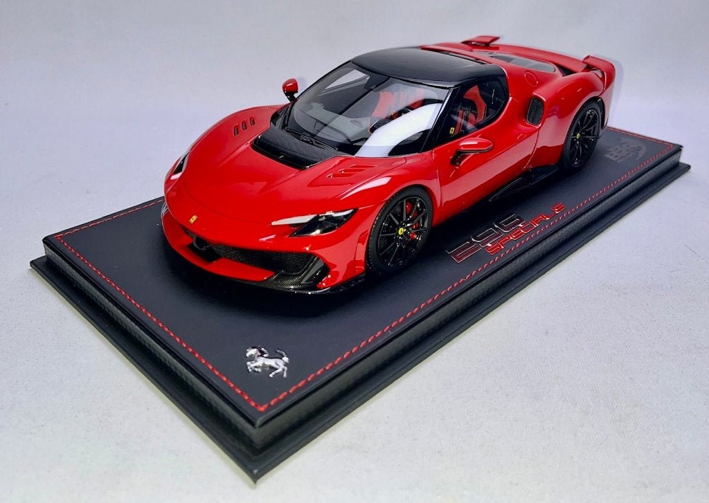 Ferrari 296 Speciale Rood 1:18 P18269B1 van BBR, Ophalen of Verzenden, Nieuw, Auto, Overige merken