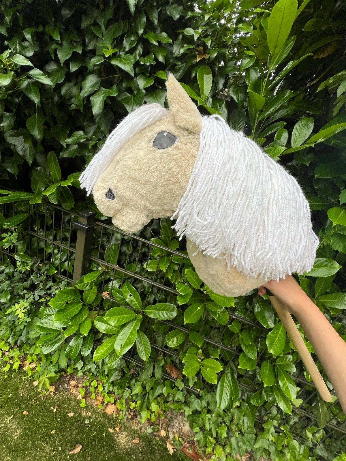 Handgemaakte Haflinger Hobby Horse - Stevig en Uniek, Ophalen of Verzenden, Zo goed als nieuw, Jongen of Meisje