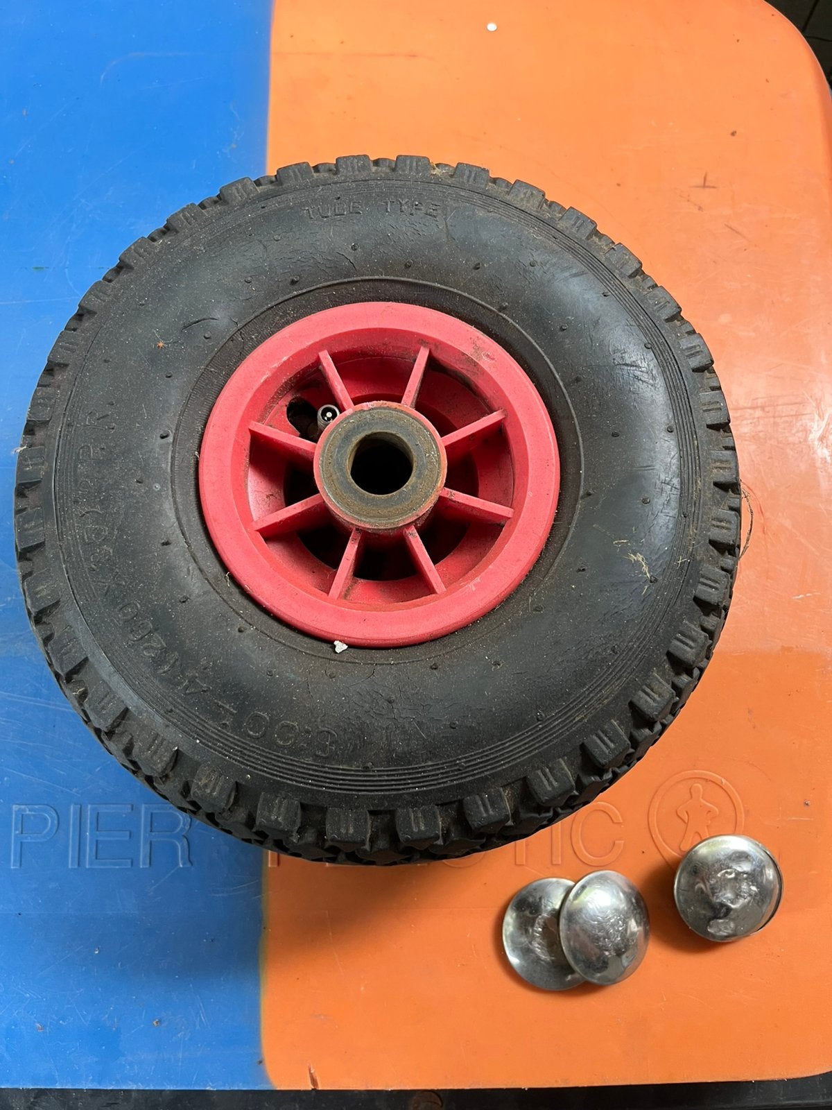 Wielen voor bolderkar, kruiwagen of steekwagen, Tuin en Terras, Ophalen, Gebruikt, Handmatig, Tweewielig