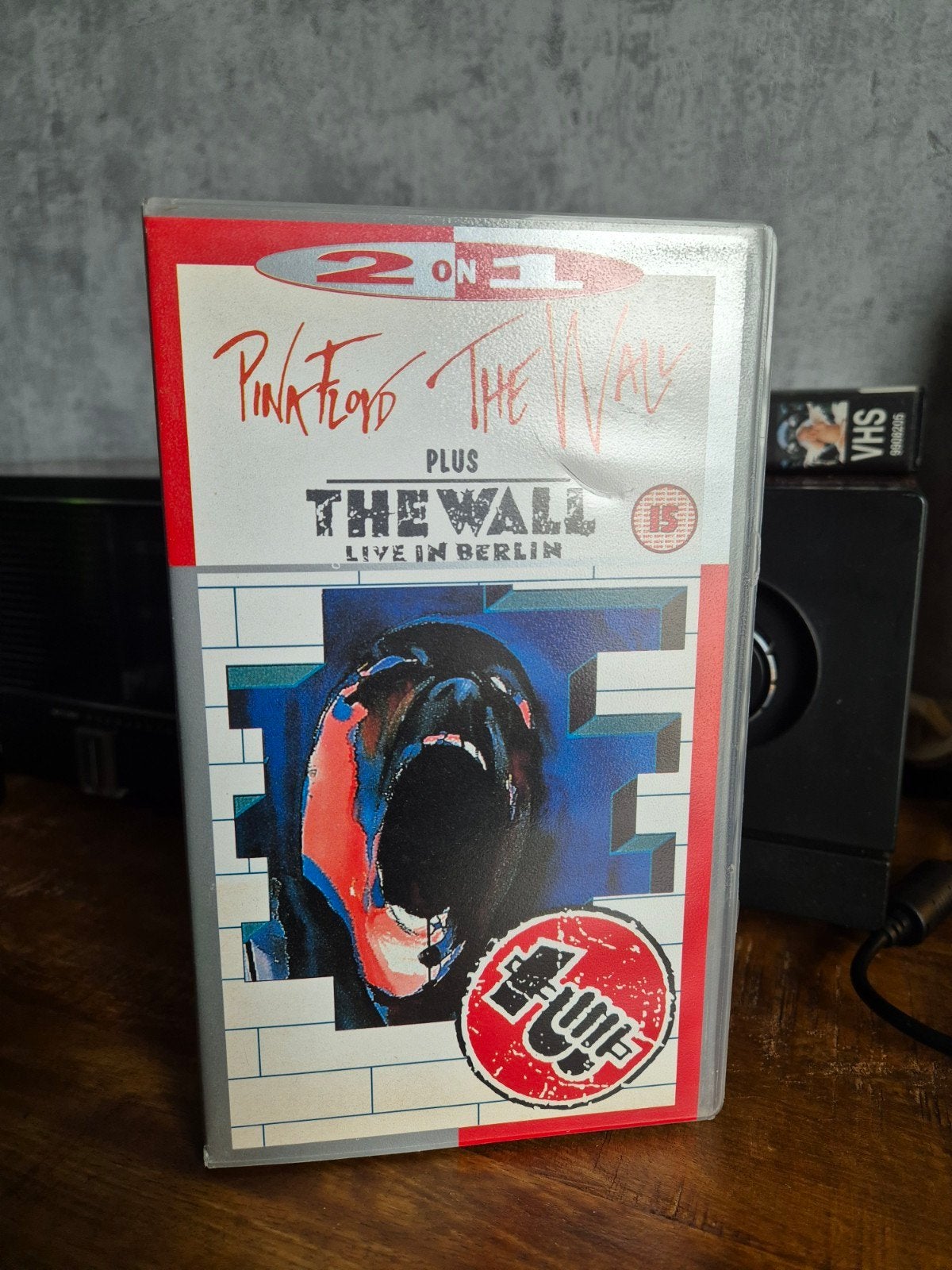 Pink Floyd The Wall + Live in Berlin VHS, Cd's en Dvd's, Muziek, Ophalen of Verzenden, VHS, Gebruikt