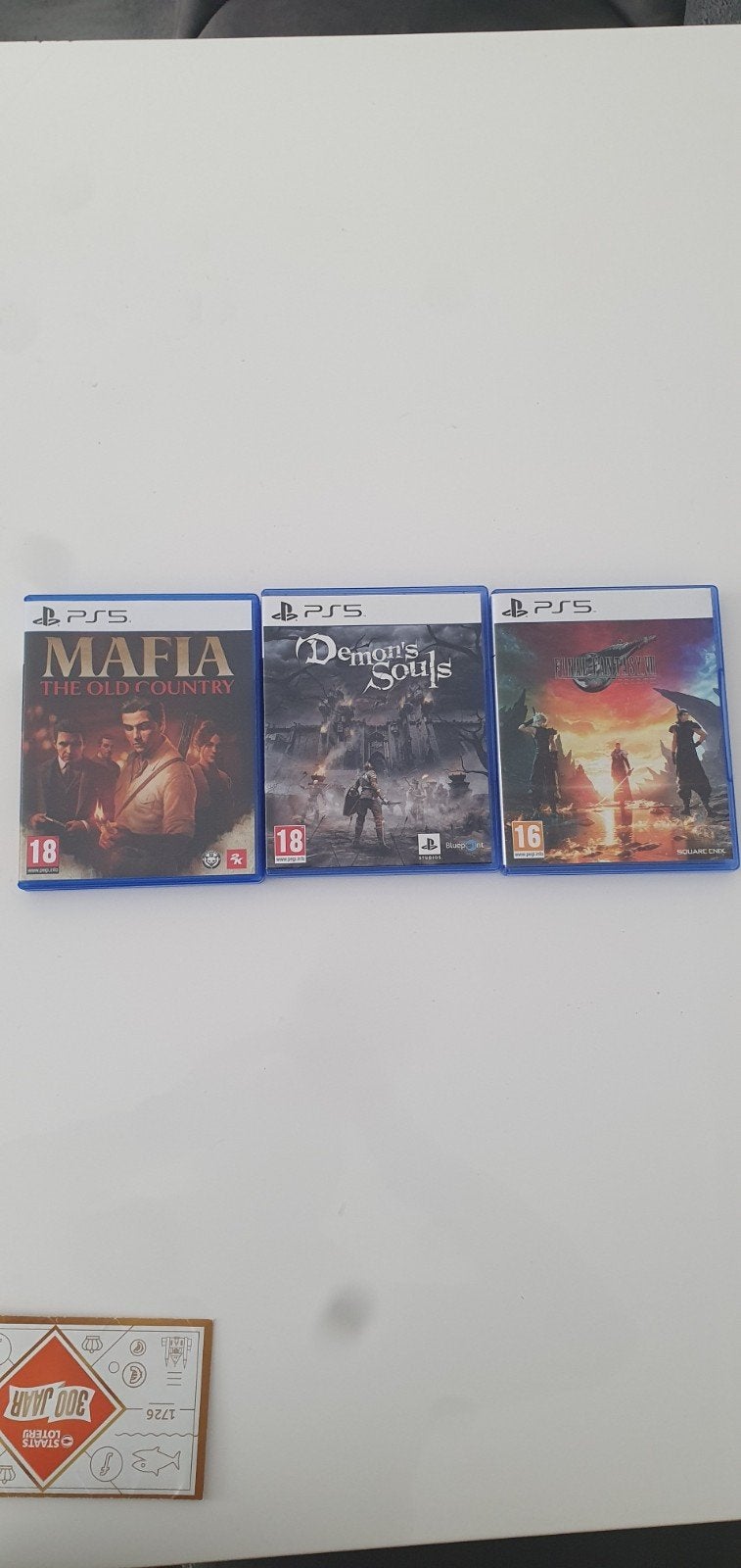 3 PS5 Games: Mafia, Demon's Souls, Final Fantasy Rebirth, Spelcomputers en Games, Avontuur en Actie, Vanaf 18 jaar, 1 speler, Ophalen of Verzenden