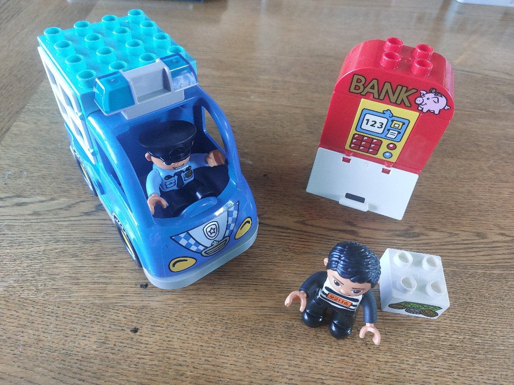 Politiepatrouille duplo 10809, Overige thema's, Ophalen of Verzenden, Zo goed als nieuw, Compleet