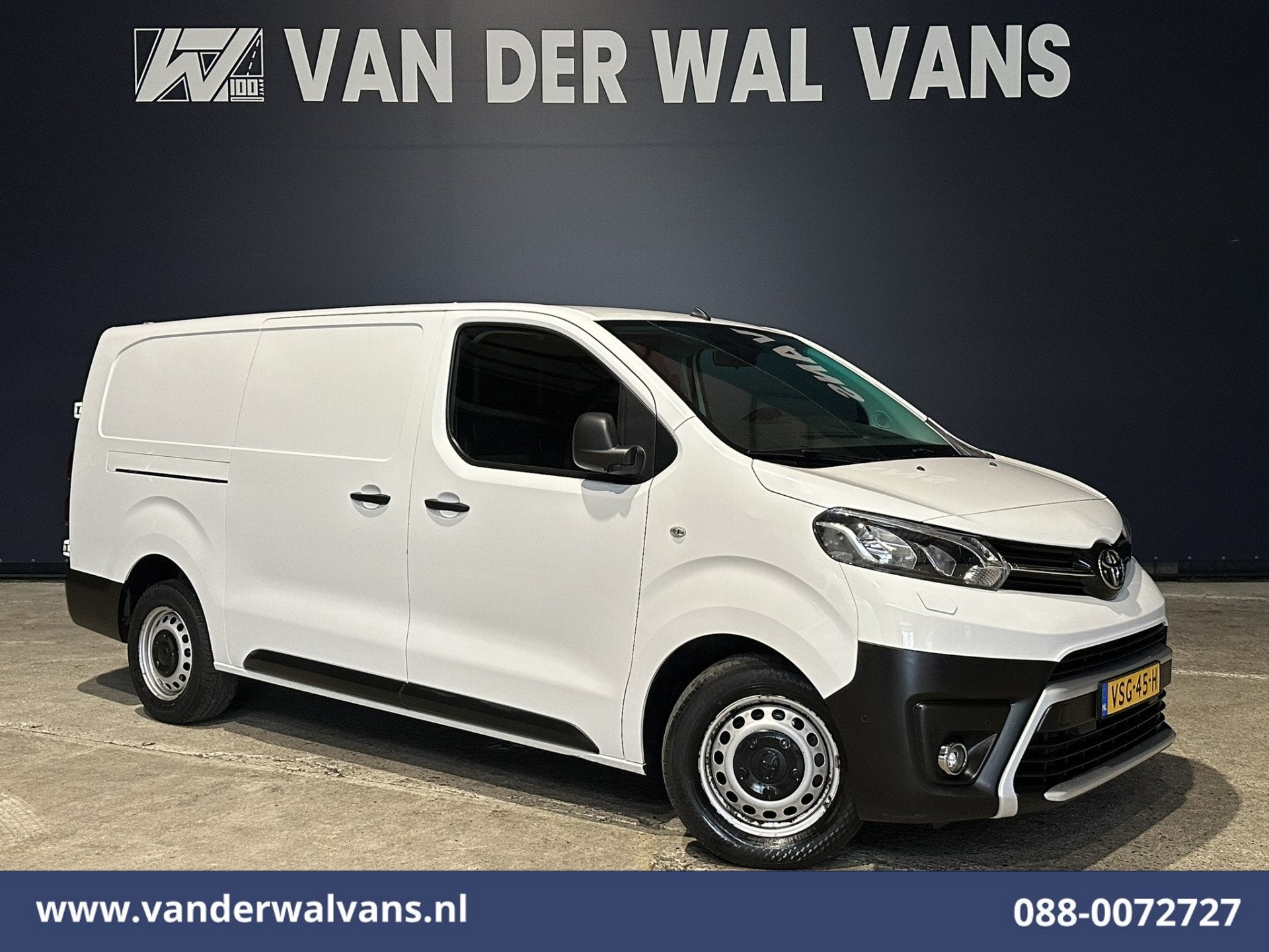 Toyota ProAce Worker 2.0 D-4D 123pk L3H1 Euro6 Airco | Camer, Auto's, Dealer onderhouden, Gebruikt, 4 cilinders, 14 km/l