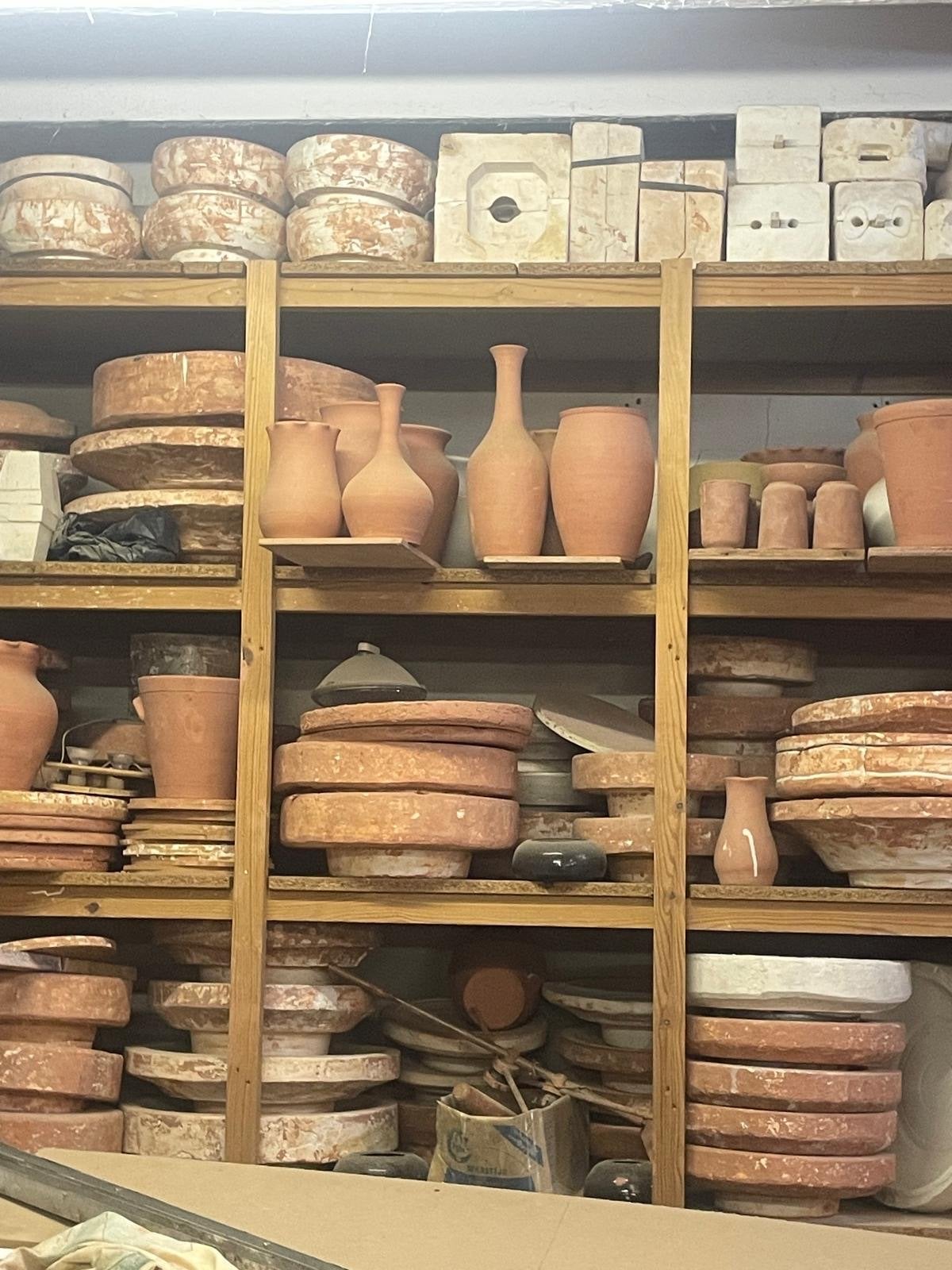 Grote collectie mallen voor keramiek, Ophalen of Verzenden