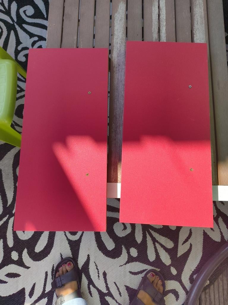 Wall planks - Red, Ophalen of Verzenden, Zo goed als nieuw